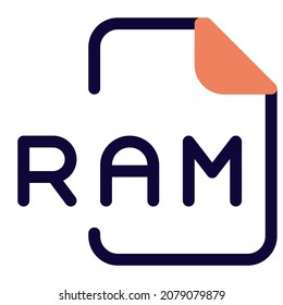 ram file extension are used by RealPlayer to play offline or online audio files on your computer