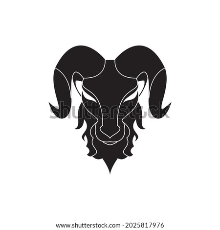 A ram head logo that stands for courage, strength and toughness