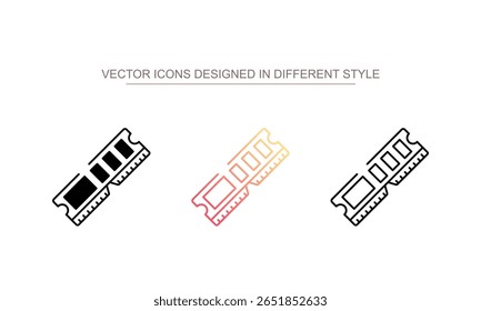 Diseño de icono de carnero con fondo blanco Ilustración de stock