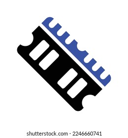 Ram-Symbol im Dualtone-Stil