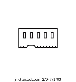Icono de RAM Ilustración Elemento Diseño 