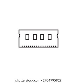 Icono de RAM Ilustración Elemento Diseño 