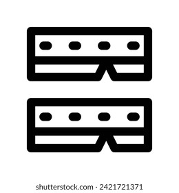 icono de ram. icono de línea vectorial para tu sitio web, móvil, presentación y diseño de logotipo.