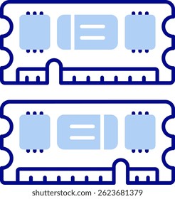 Ram Line, Vektorsymbol-Design