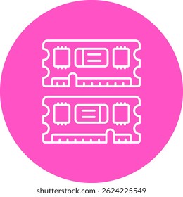 Ram Line, Vektorsymbol-Design