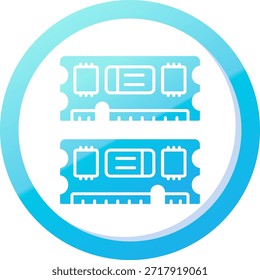 Ram Line, Vektorsymbol-Design