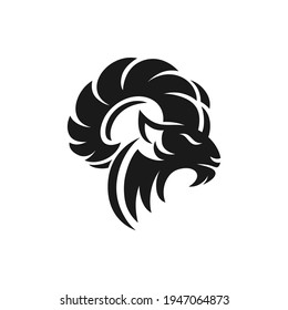 Logo-Design von Ram, Vektorgrafik