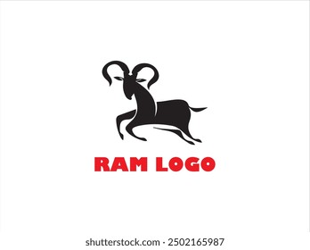 RAM LOGO design ,vector, illustration, icon and isolate template .
