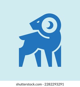 Logo de Ram. Diseño de iconos. Elementos de plantilla