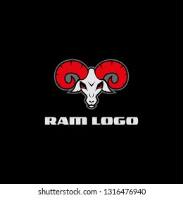 Ram logo, mascot team 