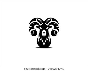 Ram logo,the logo that embodies the power, agility, and enduring spirit of the ram.