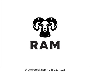 Ram logo,the logo that embodies the power, agility, and enduring spirit of the ram.