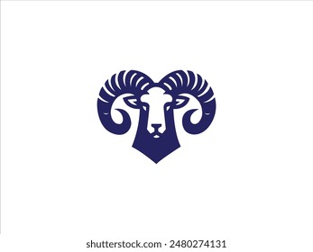 Ram logo,the logo that embodies the power, agility, and enduring spirit of the ram.