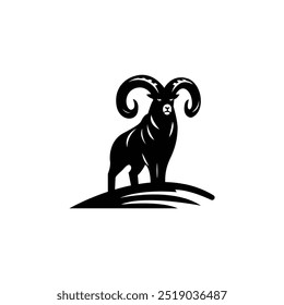 Logotipo da Ram, o logotipo que incorpora o poder, a agilidade e o espírito duradouro da ram.
