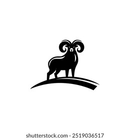 Logotipo da Ram, o logotipo que incorpora o poder, a agilidade e o espírito duradouro da ram.
