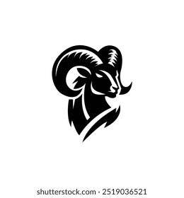 Ram logo,the logo that embodies the power, agility, and enduring spirit of the ram.
