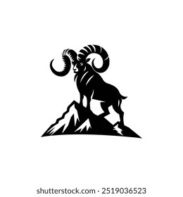 Logotipo da Ram, o logotipo que incorpora o poder, a agilidade e o espírito duradouro da ram.
