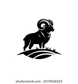 Logotipo da Ram, o logotipo que incorpora o poder, a agilidade e o espírito duradouro da ram.
