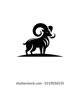 Logotipo da Ram, o logotipo que incorpora o poder, a agilidade e o espírito duradouro da ram.
