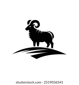 Logotipo da Ram, o logotipo que incorpora o poder, a agilidade e o espírito duradouro da ram.
