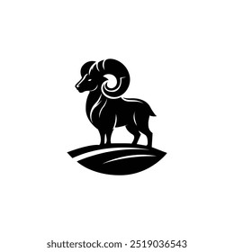 Logotipo da Ram, o logotipo que incorpora o poder, a agilidade e o espírito duradouro da ram.
