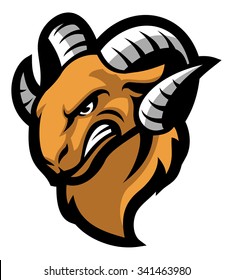 Ram Mascot Head