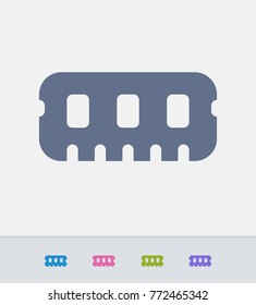 RAM Memory - Ants Icons . A professional, pixel-aligned icon. 