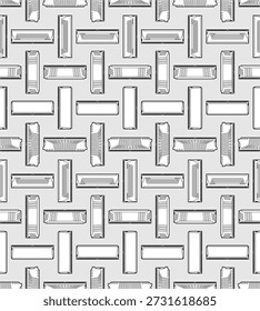 RAM memory card pattern seamless. Random access memory background. Computer component DDR ornament