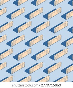 RAM memory card pattern seamless. Random access memory background. Computer component DDR ornament