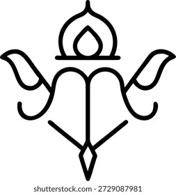 Ram Navami Devotional Aura Icon