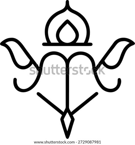 Ram Navami Devotional Aura Icon