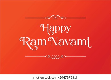 "Ram Navmi" wishes. Ram Navami is celebrated as the birth of Lord Ram in India.