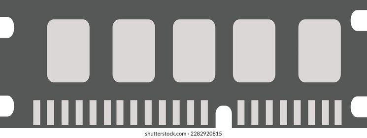 RAM or Random Access Memory vector and illustration. Ready  to use on your content.