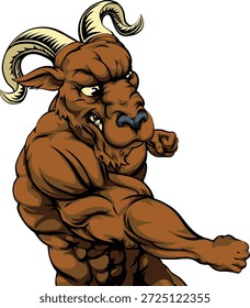 Ram Rumble Animal Vector Format 