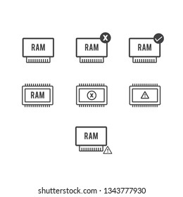 RAM unique icon for any use
