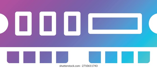 Ilustração de design de ícone de vetor de RAM
