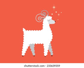 ram vector/illustration