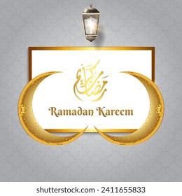 ramadan 2024 banner with white and golden background design0010