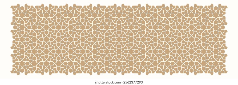 Ramadan arabic background with traditional geometric patterns and islamic ornament designs, featuring intricate arabesque textures for cultural projects, vector art, and graphic design templates.