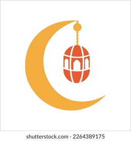 ramadan arabic islamic celebration icon set vector illustration tone color icon