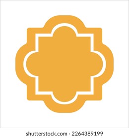 ramadan arabic islamic celebration icon set vector illustration tone color icon