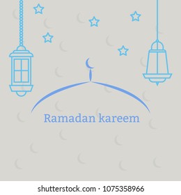 Ramadan and arabic lamps
