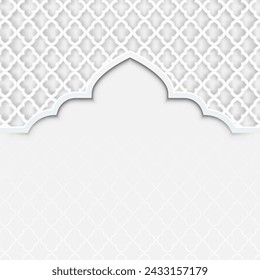 Ramadan background with beautiful islamic pattern