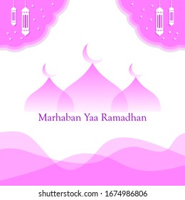 Ramadan Background Concept Vector Illustration.. Perfect to your product, etc
