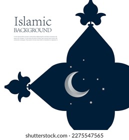 Ramadan background, islamic illustration, pattern