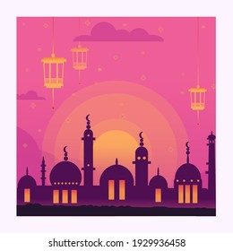 Ramadan background, perfect for backgrounds or for social media
