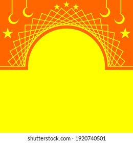 Ramadan background template Vector design