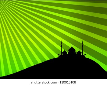 Ramadan background vector