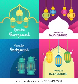 Ramadan Background Vector Illustration Design