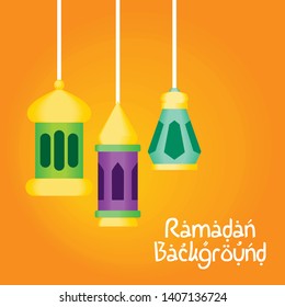Ramadan Background Vector Illustration Design